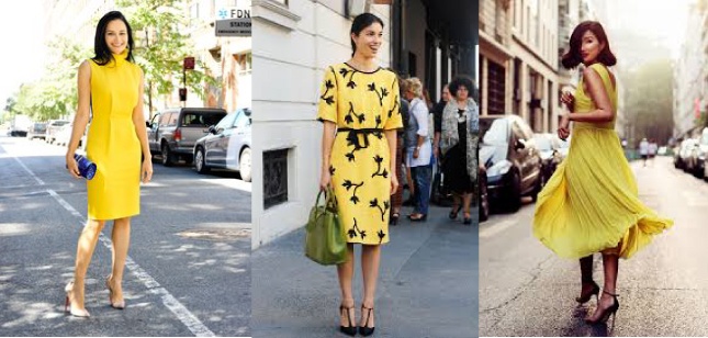 Vestido amarelo combina com qual cor de sapato? - Luxos e Luxos