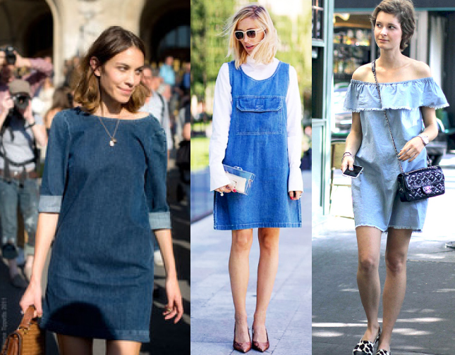 preço vestido jeans